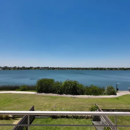 Departamento Vila Vela Terrazas Al Lago Dique Luján Exterior foto