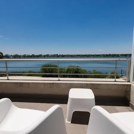 Departamento Vila Vela Terrazas Al Lago Dique Luján Exterior foto